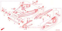 SWINGARM   for Honda CBR 650 R ABS 2021