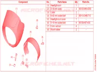     KIT,H/L COWL for Honda REBEL 1100 DCT 2021