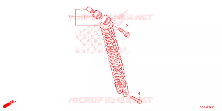 REAR CUSHION   Honda SCOOTER 50 RUCKUS 2021  NPS50N_A