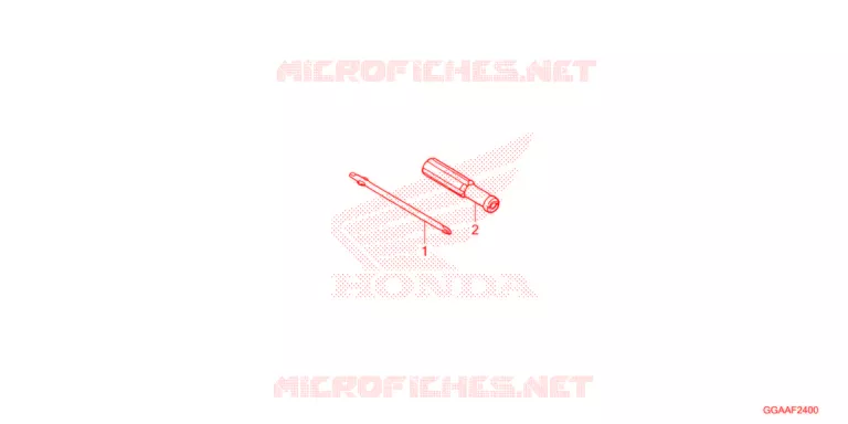 TOOLS  Honda SCOOTER 50 RUCKUS 2022  NPS50N_A