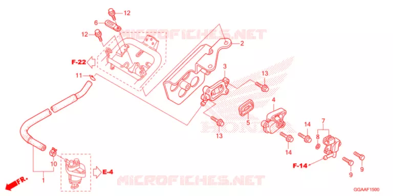 AIR INJECTION VALVE Honda SCOOTER 50 RUCKUS 2021  NPS50N_A