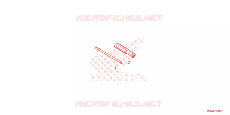 TOOLS  Honda SCOOTER 50 RUCKUS 2022  NPS50N_A