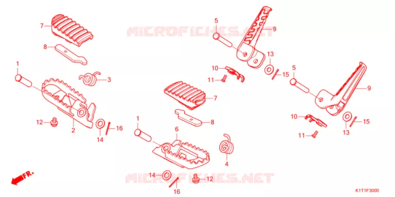 STEP   Honda MOTO 250 CRF 2021  CRF250LRAM