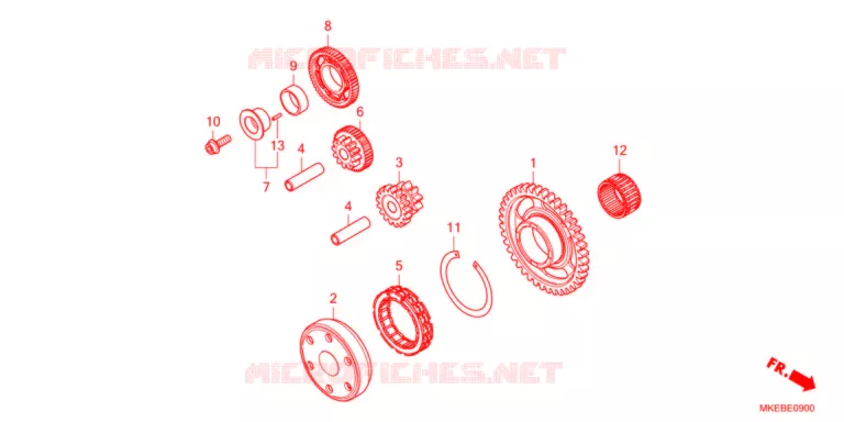 STARTING CLUTCH   Honda MOTO 450 CRF 2021  CRF450RM