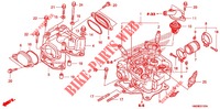 CYLINDER HEAD   for Honda FOURTRAX 500 FOREMAN RUBICON Hydrostatic CAMO 2011