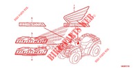 EMBLEM/MARK  for Honda FOURTRAX 500 FOREMAN RUBICON Hydrostatic CAMO 2011