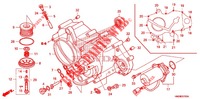 FRONT CRANKCASE COVER  for Honda FOURTRAX 500 FOREMAN RUBICON Hydrostatic CAMO 2011