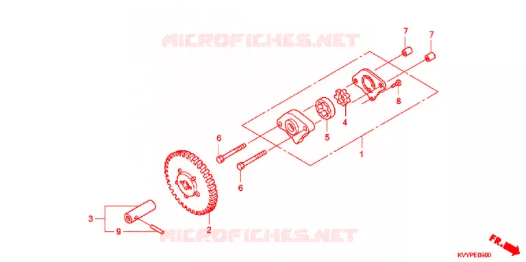 OIL PUMP  Honda SCOOTER 110 BEAT 2012  ACC110CSC