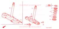 STEERING STEM  (CR125RL/M/N/P/R) for Honda CR 125 R 1994