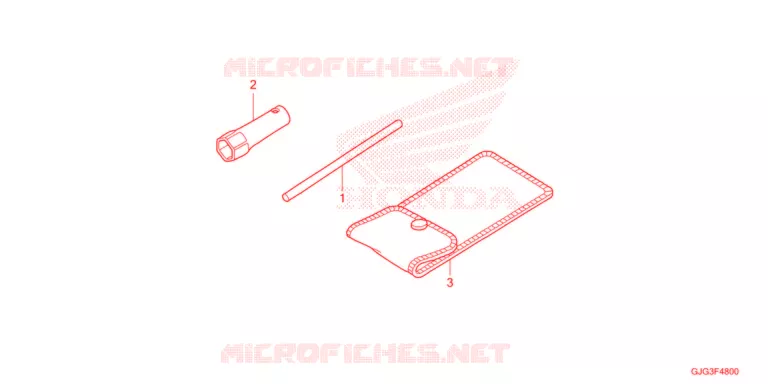 TOOL Honda MOTO 50 CRF 2022  CRF50FN