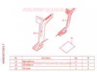 DEFLECTOR KIT for Honda AFRICA TWIN 1100 DCT 2022