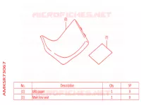 LOW SEAT *PBA04L* for Honda AFRICA TWIN 1100 DCT 2022