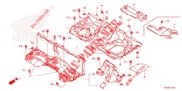 UNDER SEAT BODYWORK for Honda PIONEER 500 M2 2022