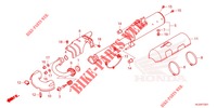 EXHAUST MUFFLER  (SXS520M) for Honda PIONEER 520 M2 CAMO 2022