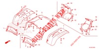 REAR FENDER for Honda PIONEER 520 M2 2022
