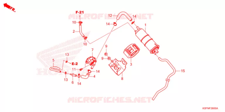 GAS RECYCLING SYSTEM Honda MOTO 125 MONKEY 2022  Z125MAN