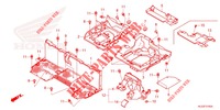 UNDER SEAT BODYWORK for Honda PIONEER 520 M2 2021