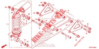 REAR CUSHION  (CBR1000RR/RA) for Honda CBR 1000 RR FIREBLADE 2012