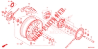 REAR WHEEL for Honda CBR 600 RR 2023