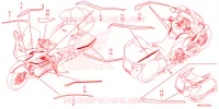 STICKERS for Honda GL 1800 GOLD WING DCT 2022