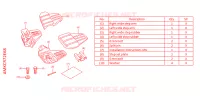 WIDE MAINSTEP BOARD for Honda GL 1800 GOLD WING DCT 2022