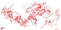 RADIATOR SIDE PANELS   FUEL TANK COVER for Honda CB 250 R 2023