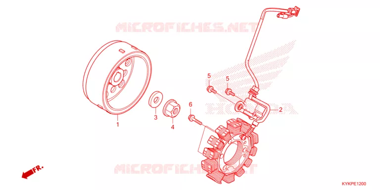 ALTERNATOR Honda MOTO 110 CRF 2023  CRF110FP