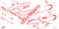 SWINGARM  for Honda CRF 450 R 50TH 2023