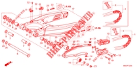SWINGARM  for Honda CRF 450 R 50TH 2023