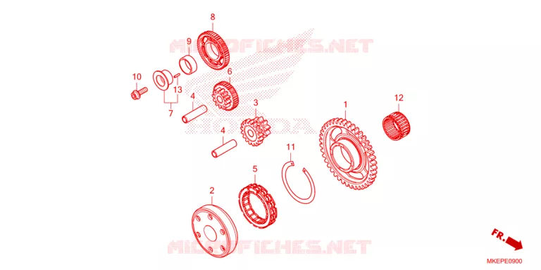 CLUTCH Honda MOTO 450 CRF 2023  CRF450RWEP
