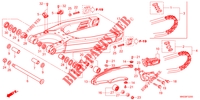 SWINGARM  for Honda CRF 450 RX ENDURO 2022