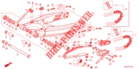 SWINGARM  for Honda CRF 450 RX ENDURO 2023