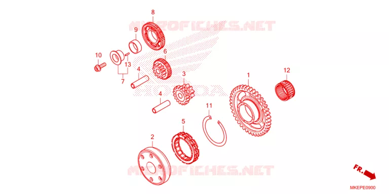 CLUTCH Honda MOTO 450 CRF 2023  CRF450RXP