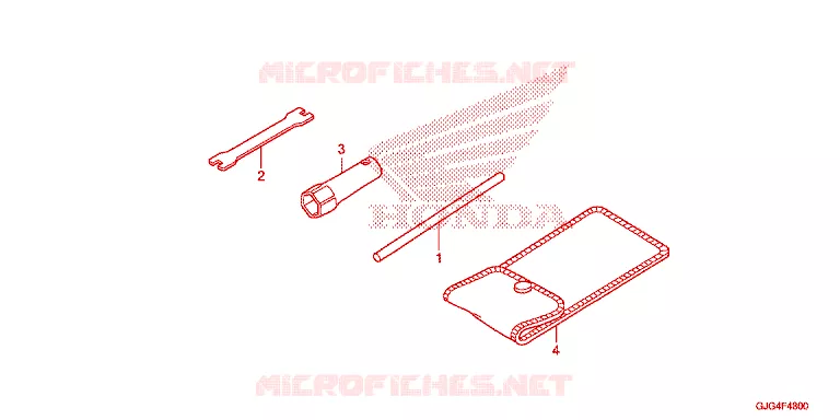 TOOL Honda MOTO 50 CRF 2023  CRF50FP