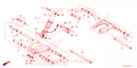REAR SHOCK & ROCKER ARM for Honda GL 1800 GOLD WING TOUR DCT, NAVI, AIRBAG -8GS- 2023