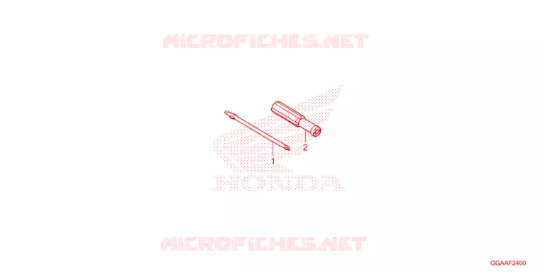 TOOL Honda SCOOTER 50 RUCKUS 2023  NPS50P