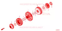 CLUTCH for Honda TALON 1000 XS FOX LIVE 2022