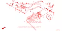 GAS RECYCLING SYSTEM for Honda AFRICA TWIN 1000 DCT RED 2016