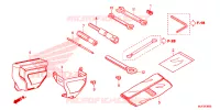 TOOL for Honda AFRICA TWIN 1000 DCT RED 2016