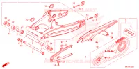 SWINGARM  for Honda CB 650 R 2023