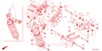 REAR SHOCK ABSORBER for Honda AFRICA TWIN 1100 ADVENTURE 2023