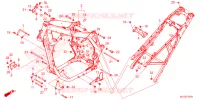 FRAME for Honda AFRICA TWIN 1100 DCT 2023