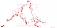 PEDAL for Honda AFRICA TWIN 1100 DCT 2023