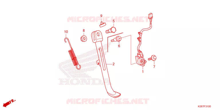 STAND  Honda MOTO 125 MSX 2023  MSX125AP