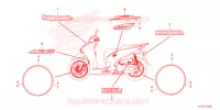 STICKERS for Honda SH 350 ED 2023