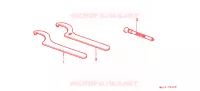 TOOL for Honda XR 600 R 1992