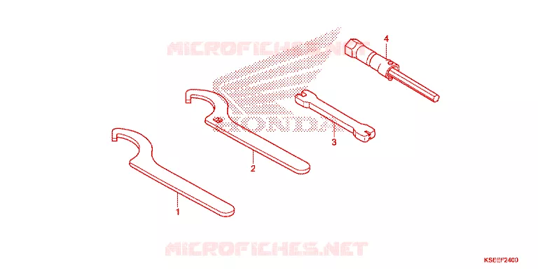 TOOL Honda MOTO 150 CRF 2013  CRF150RD