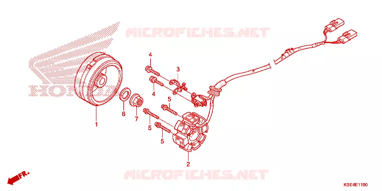 ALTERNATOR Honda MOTO 150 CRF 2007  CRF150R7