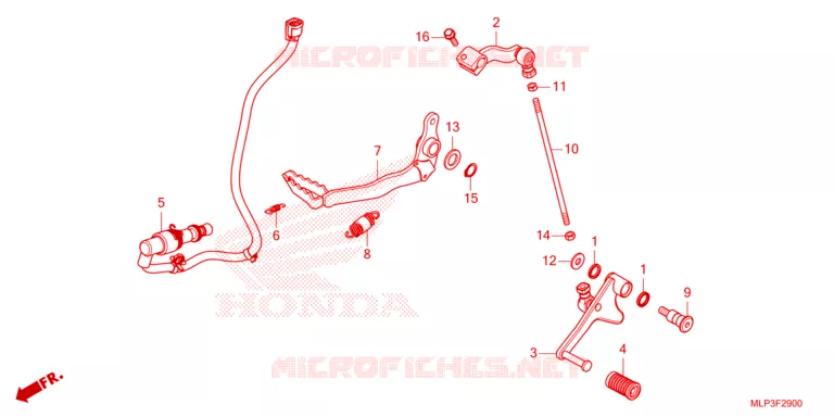 PEDAL Honda MOTO 500 CL 2023  CL500AP