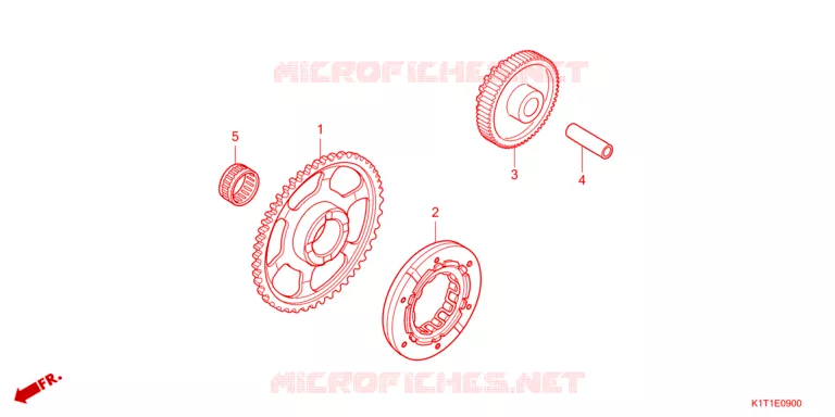 CLUTCH Honda MOTO 250 CRF 2024  CRF250LRAP